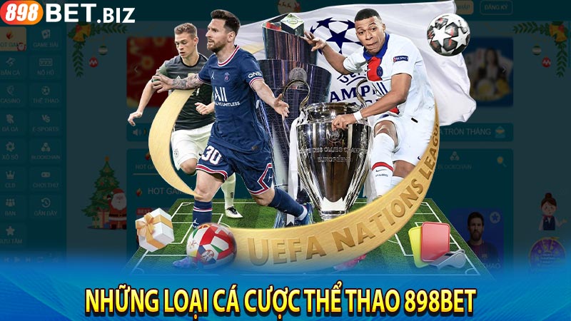 Những loại cá cược thể thao 898BET