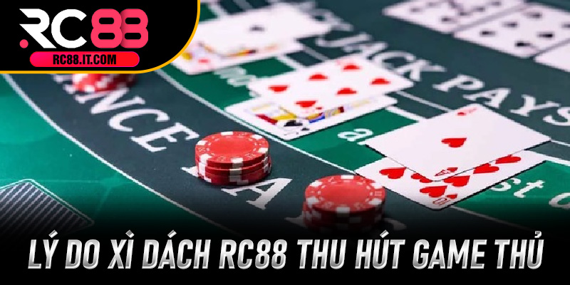 Lý do Xì Dách RC88 thu hút game thủ